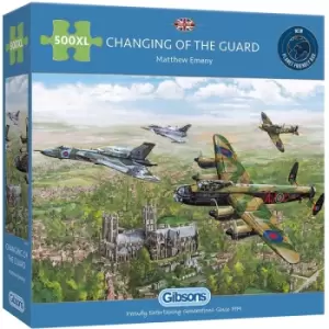 Changing of the Guard Jigsaw Puzzle - 500 Extra Large Pieces