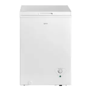 Igenix IG100 57Cm 100 Litre Freestanding Chest Freezer - White