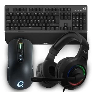 Qpad - MK-40 Pro Gaming Membranical Keyboard Optical Gaming (Black)