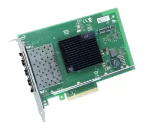 X710DA4FH - Internal - Wired - PCI Express - Fiber - 10000 Mbps - Black - Green