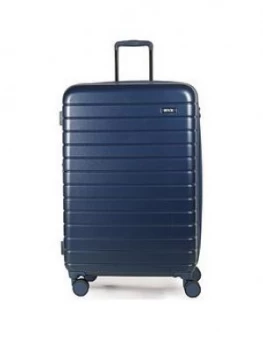 Rock Luggage Novo Large 8-Wheel Suitcase - Navy