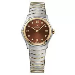 Ebel 1216445A Womens Wave Diamond Wristwatch Colour - Gold Tone