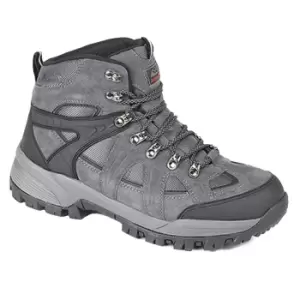 Johnscliffe Boys Andes Hiking Boots (6 UK) (Charcoal Grey)