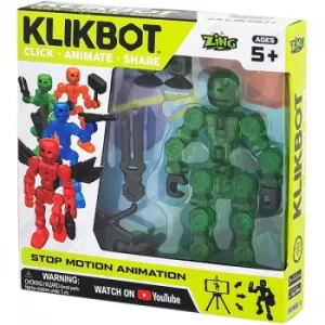 Helix Green KlikBot Hero Figure