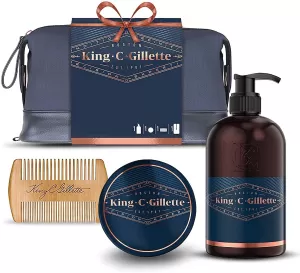 King C Gillette Beard Wash Gift Set
