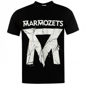 Official Marmozets T Shirt Mens - Smashed