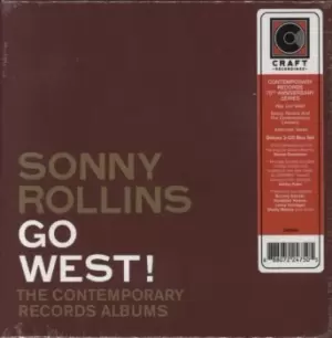 Sonny Rollins Go West!: The Contemporary Records Albums - Sealed 2023 Czech 3-CD set CR00435