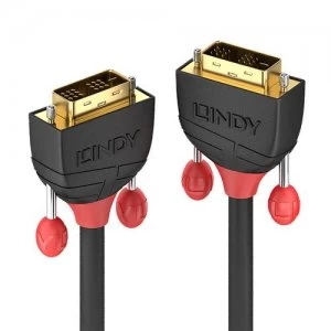 Lindy 36256 DVI cable 2m DVI-D Black
