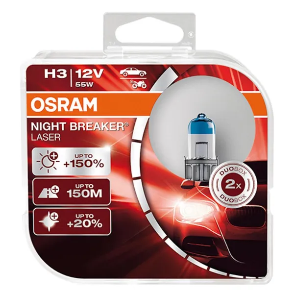 OSRAM Light Bulbs VW,AUDI,MERCEDES-BENZ 64151NL-HCB Bulb, spotlight