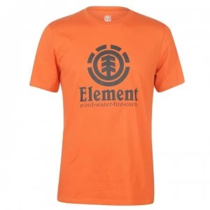 Element Vertical Short Sleeve T Shirt Mens - Flame