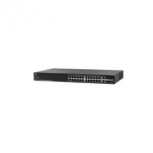 Cisco SG550X-24MP-K9 Managed L3 Gigabit Ethernet (10/100/1000) Black 1U Power over Ethernet (PoE)