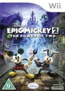 Disney Epic Mickey 2 The Power of Two Nintendo Wii Game