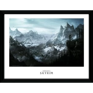 Skyrim Vista Collector Print (30 x 40cm)