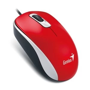 Genius DX-110 Red USB Full Size Optical Mouse