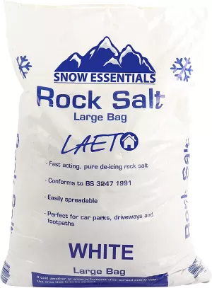 Hadley White De-Icing Rock Salt - 25KG