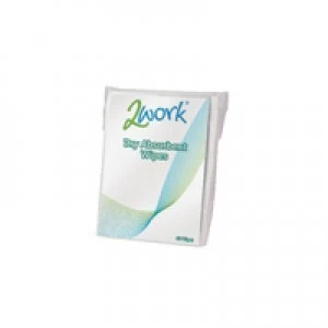 2Work Dry Clean Wipe Pack of 50 DB57165