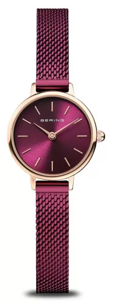 Bering 11022-969 Classic Womens Polished Rose Gold Watch