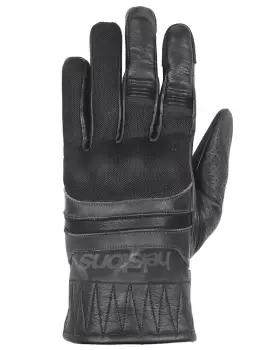 Helstons Bull Air Summer Leather Mesh Black Grey Gloves T11