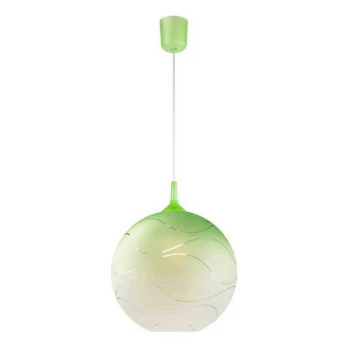 Lamkur Lighting - Dome Pendants Green, 1x E27