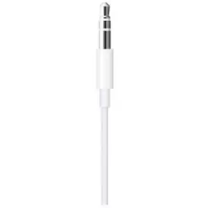 Apple Apple iPad/iPhone/iPod Cable [1x Apple Dock lightning plug - 1x Jack plug 3.5 mm] 1.20 m White