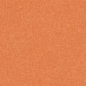 Arthouse Linen Texture Plain Textured Vintage Orange Wallpaper