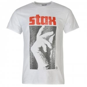 Official Stax Records T Shirt Mens - Logo
