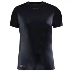 Craft Mens Mesh Wrap Short-Sleeved T-Shirt (M) (Black)