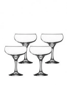 Ravenhead Set Of 4 Entertain Cocktail Saucer Glasses