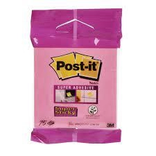 Post It Post-It Super Sticky Flowpack 75 Notes - wilko