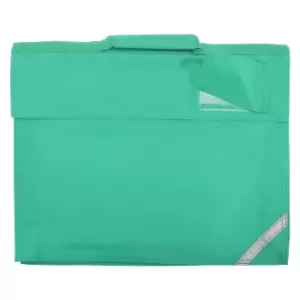Quadra Junior Book Bag - 5 Litres (One Size) (Emerald)