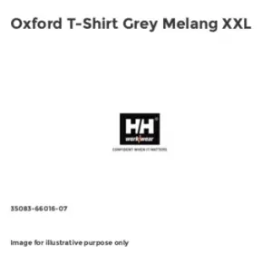 Helly Hansen Oxford T-Shirt Grey Melang XXL
