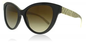 Burberry BE4220 Sunglasses Matte Black 3464T5 Polariserade 56mm