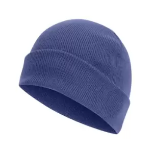Absolute Apparel Knitted Turn Up Ski Hat (One Size) (Royal)