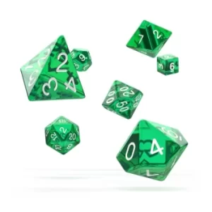 Oakie Doakie Dice RPG Set (Translucent Green)