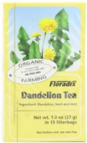 Floradix Organic Dandelion Tea 15 filterbags