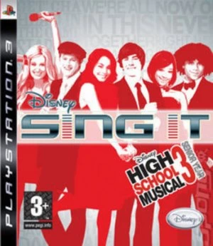 Disney Sing It High School Musical 3 Senior Year PS3 Game