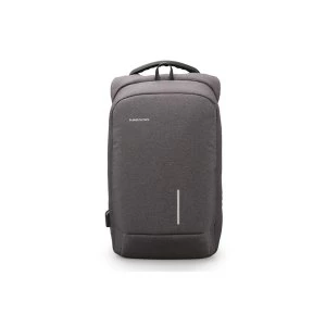 Kingsons Anti Theft Backpack Smart USB Series for up to 15.6" Laptop Dark Grey