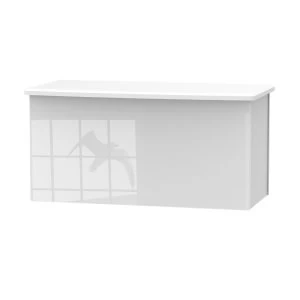 Indices Ready Assembled Blanket Box - White
