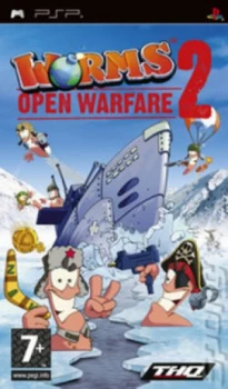 Worms Open Warfare 2 PSP Game