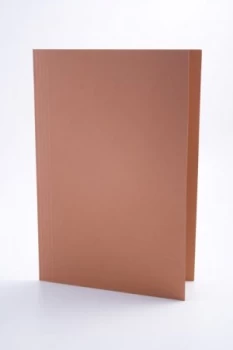 Guildhall Square Cut Folder Foolscap 250gsm Orange PK100