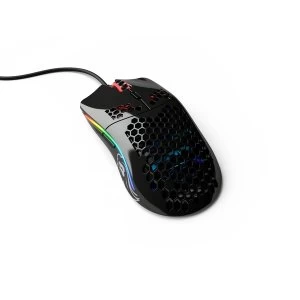 Glorious PC Gaming Race Model O- USB RGB Optical Gaming Mouse - Glossy Black