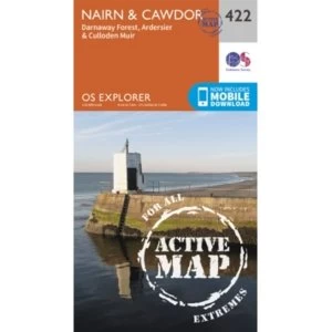 Nairn and Cawdor by Ordnance Survey (Sheet map, folded, 2015)