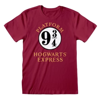 Harry Potter - Hogwarts Express Unisex XX-Large T-Shirt - Purple