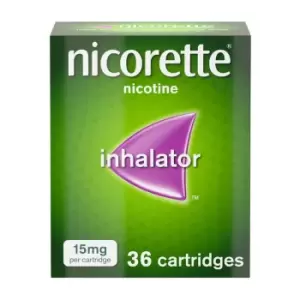 Nicorette 15mg Inhalator 36x Cartridges