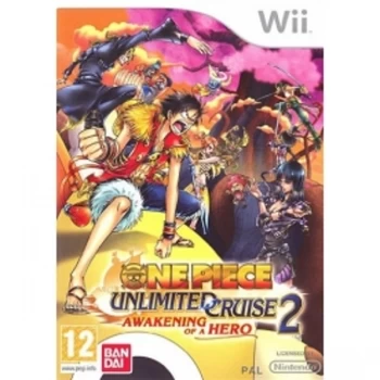 One Piece Unlimited Cruise 2 Awakening of a Hero Nintendo Wii Game