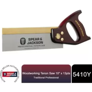 Spear & Jackson 5410Y Professional Tenon Saw 254mm (10")