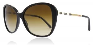 Burberry BE4235Q Sunglasses Black 3001T5 Polariserade 57mm