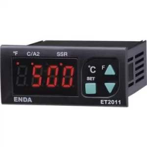 Enda ET2011-RT-230 PID Temperature controller Pt100 -100 up to +600 °C 8 A relay, SSR (L x W x H) 71 x 77 x 35 mm