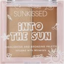 Sunkissed Summertide Into The Sun Compact - 5g Highlighter, 5g Bronzing Powder