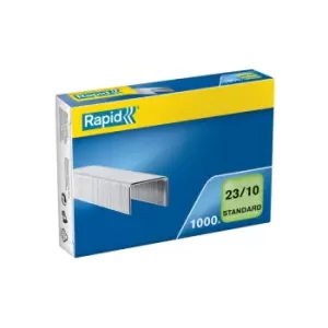 Rapid Standard Staples 2310 1000 - Outer carton of 10
